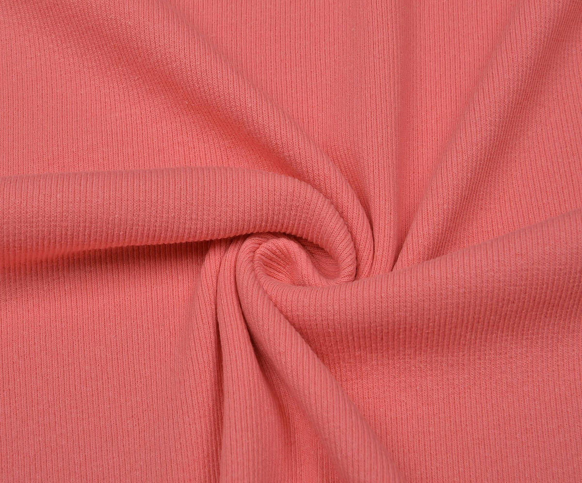 RIB KNIT FABRIC - PINK
