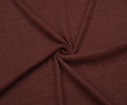 RIB KNIT FABRIC - CLARET RED