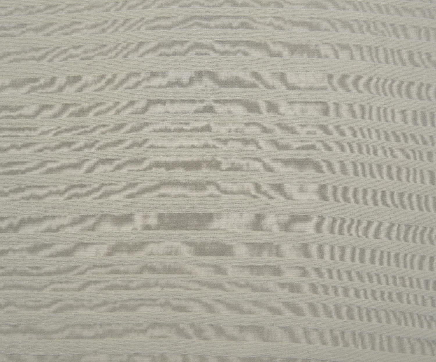 STRIPED VISCOSE FABRIC - ECRU