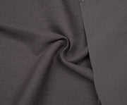 RIBBED VISCOSE FABRIC - GREY
