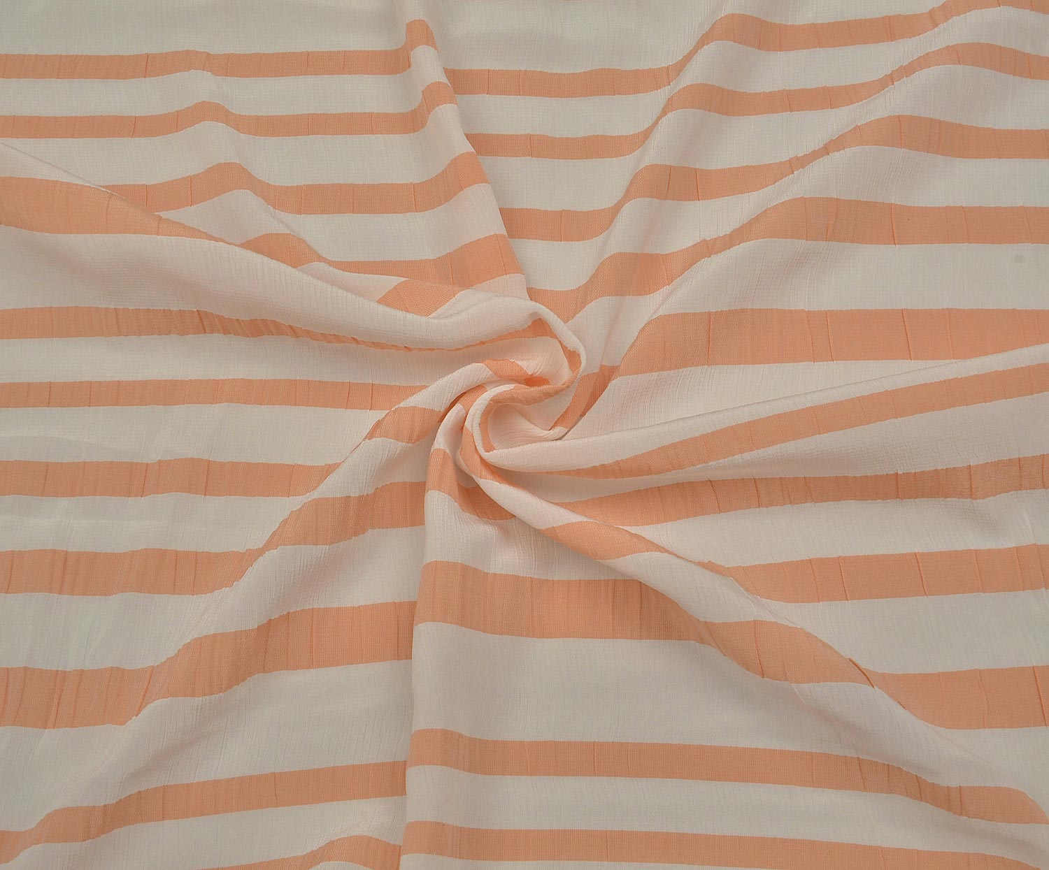 STRIPED SHIRTING COTTON FABRIC - MANGO