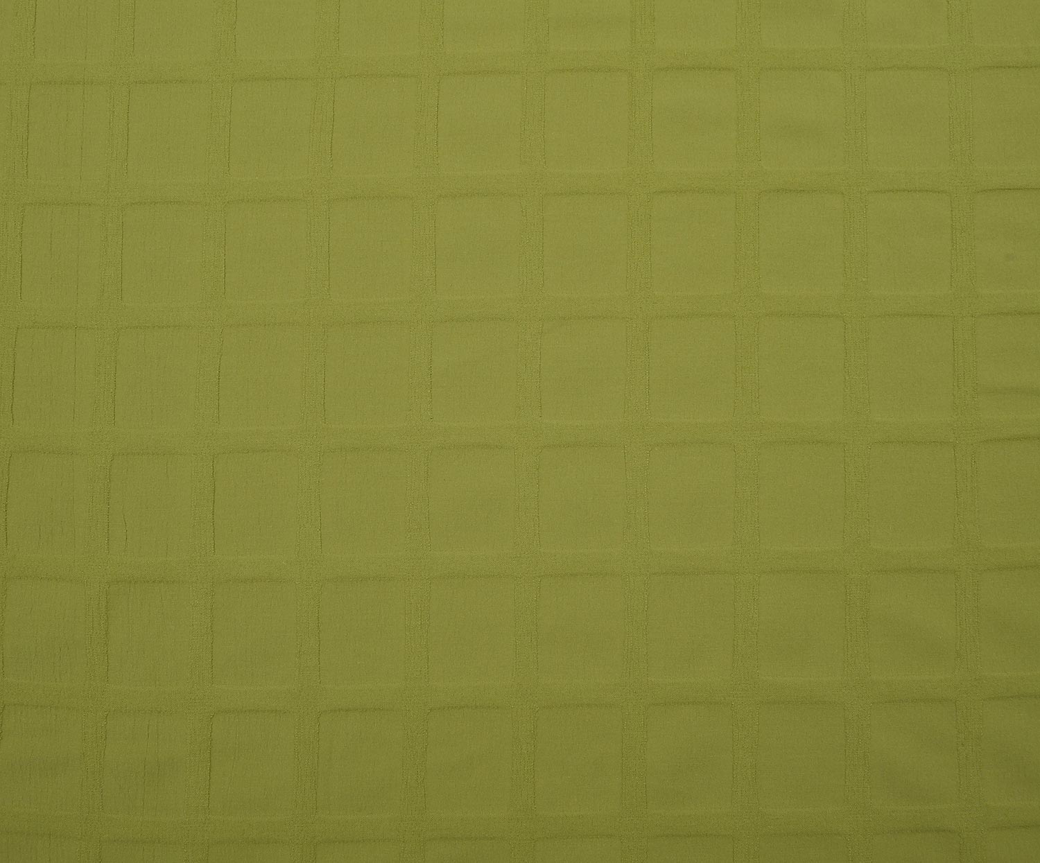 PATTERNED COTTON FABRIC - GREEN