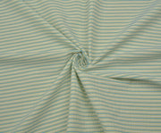 STRIPED SHIRT COVER COTTON FABRIC - ECRU