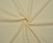 STRIPED VISCOSE FABRIC - CREAM