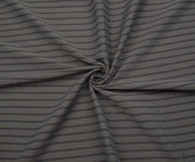 STRIPED TENCEL FABRIC - GREY