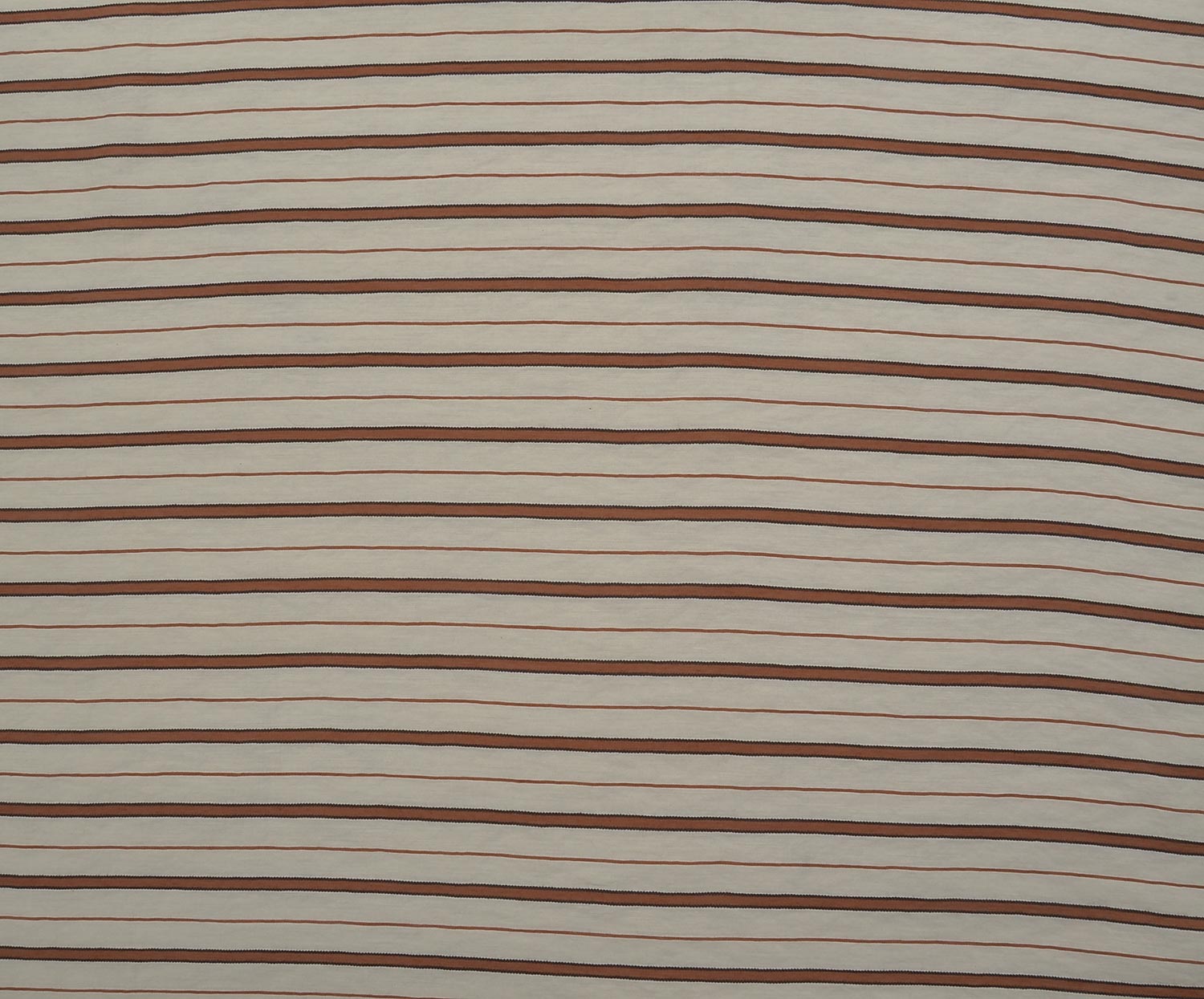 STRIPED SHIRTING COTTON FABRIC - CREAM
