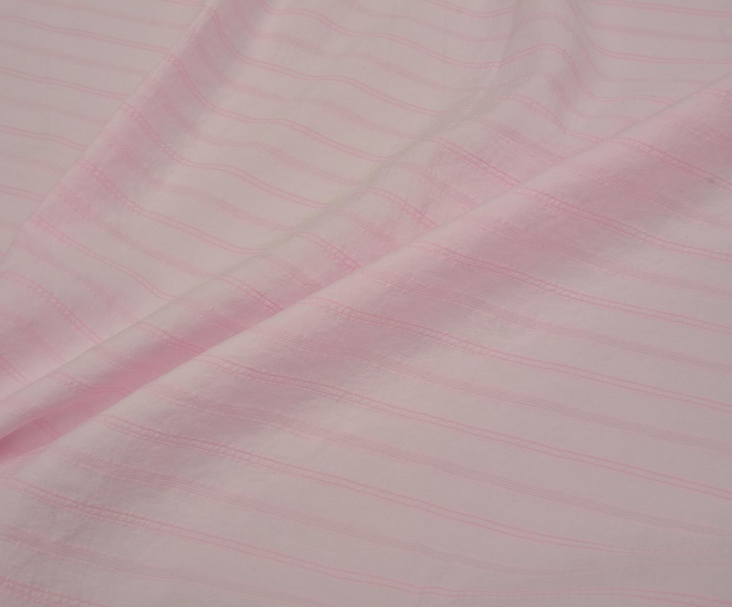 STRIPED MODAL FABRIC - PINK