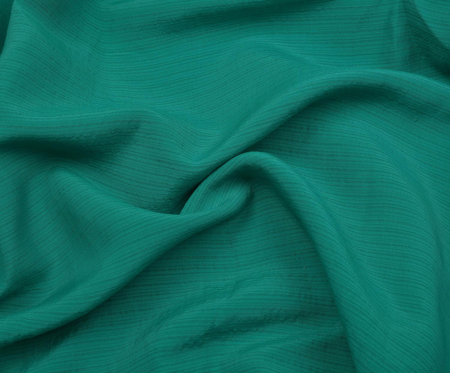 STRIPED VISCOSE FABRIC - GREEN