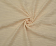 STRIPED VISCOSE FABRIC - CREAM