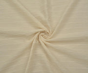 STRIPED MODAL FABRIC - BONE