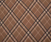 PLAID TENCEL FABRIC - COFFEE