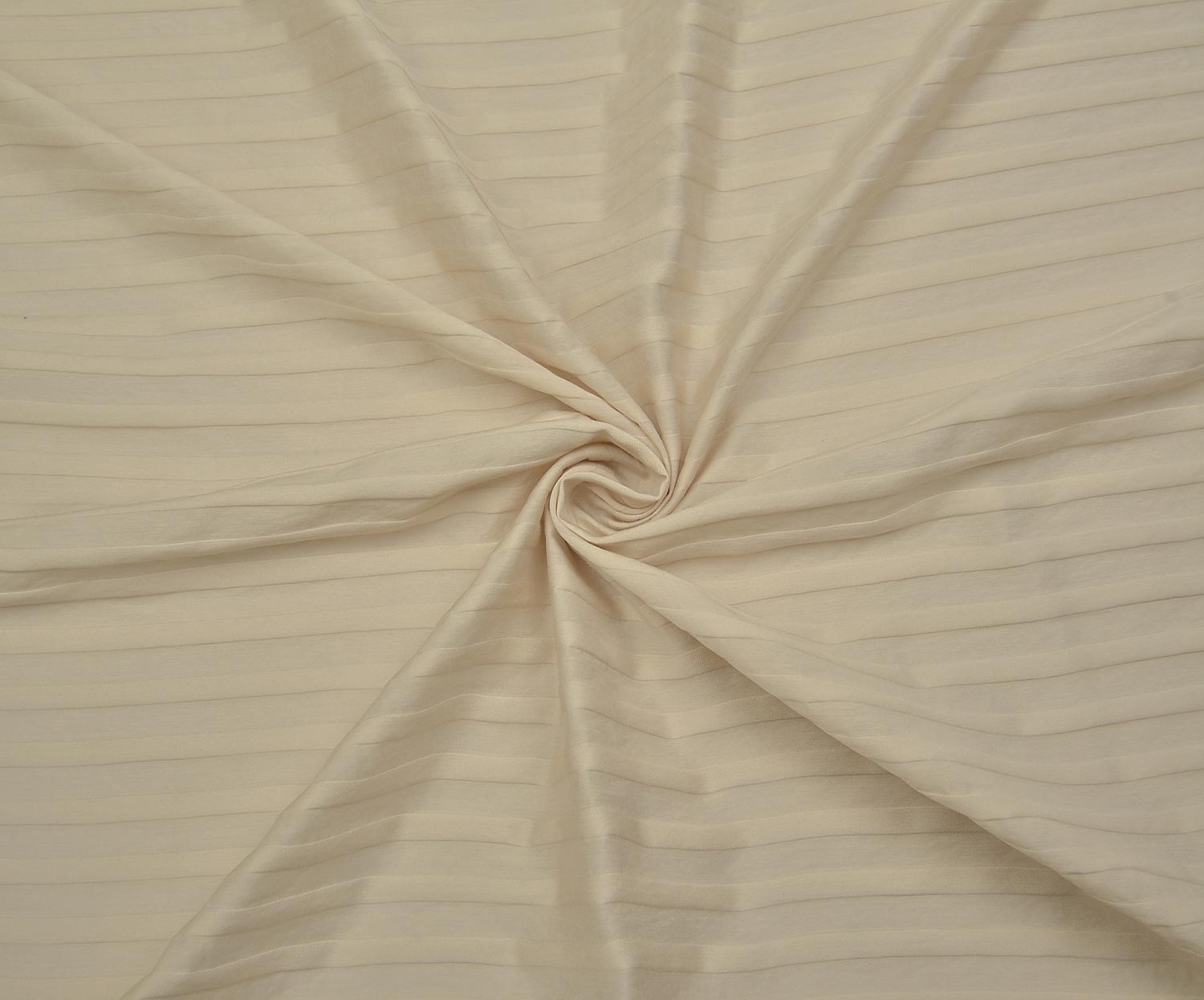 STRIPED MODAL FABRIC - BEIGE