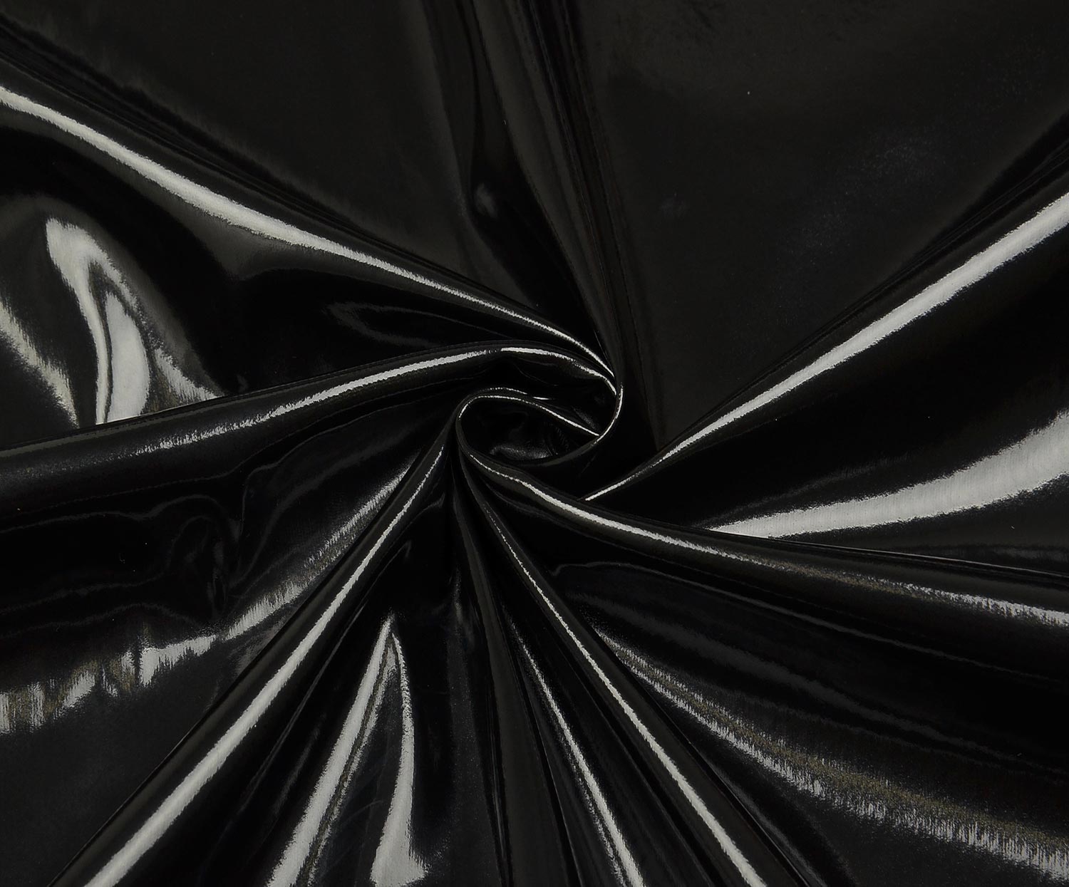 LEATHER FABRIC - BLACK