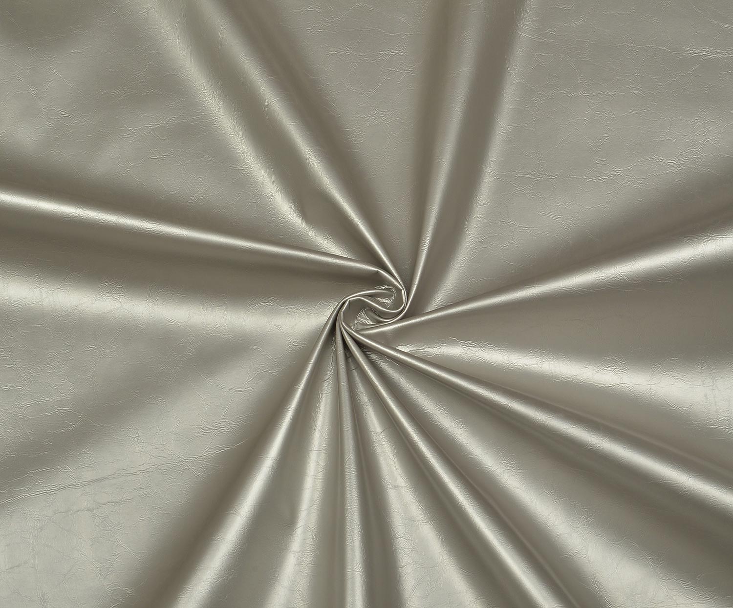 SHARK-EMBOSSED LEATHER FABRIC - SILVER