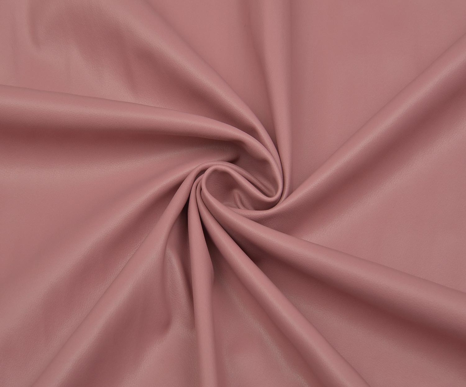 STRETCH FLEECE-BACKED FAUX LEATHER FABRIC - PINK