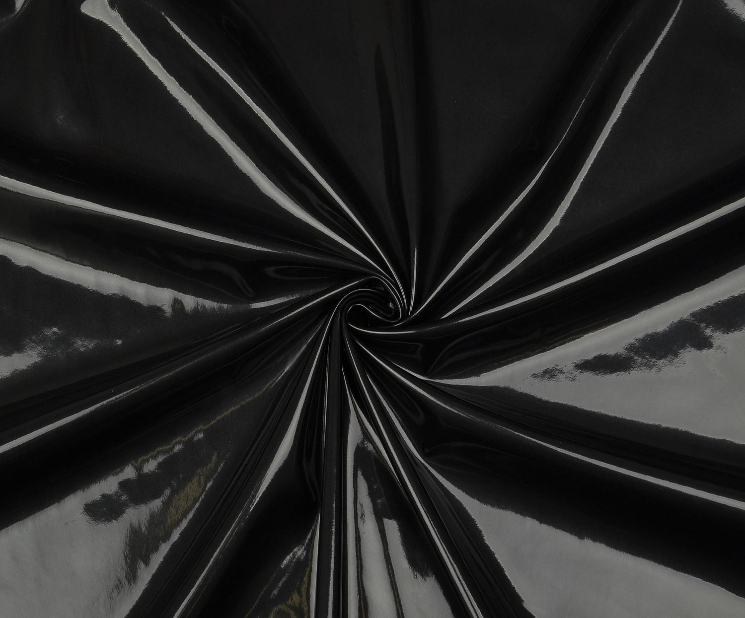 SHAGREEN LEATHER FABRIC - BLACK