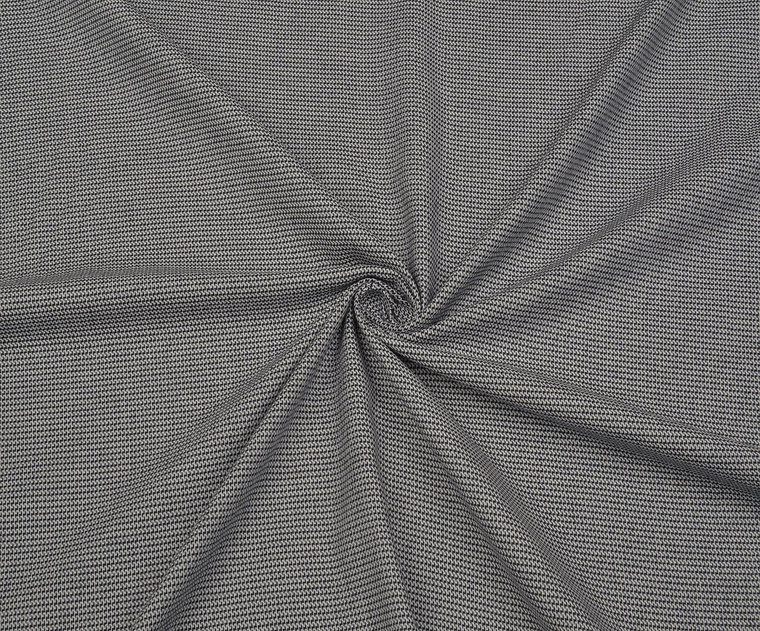 SHIRTING COTTON FABRIC - BLACK