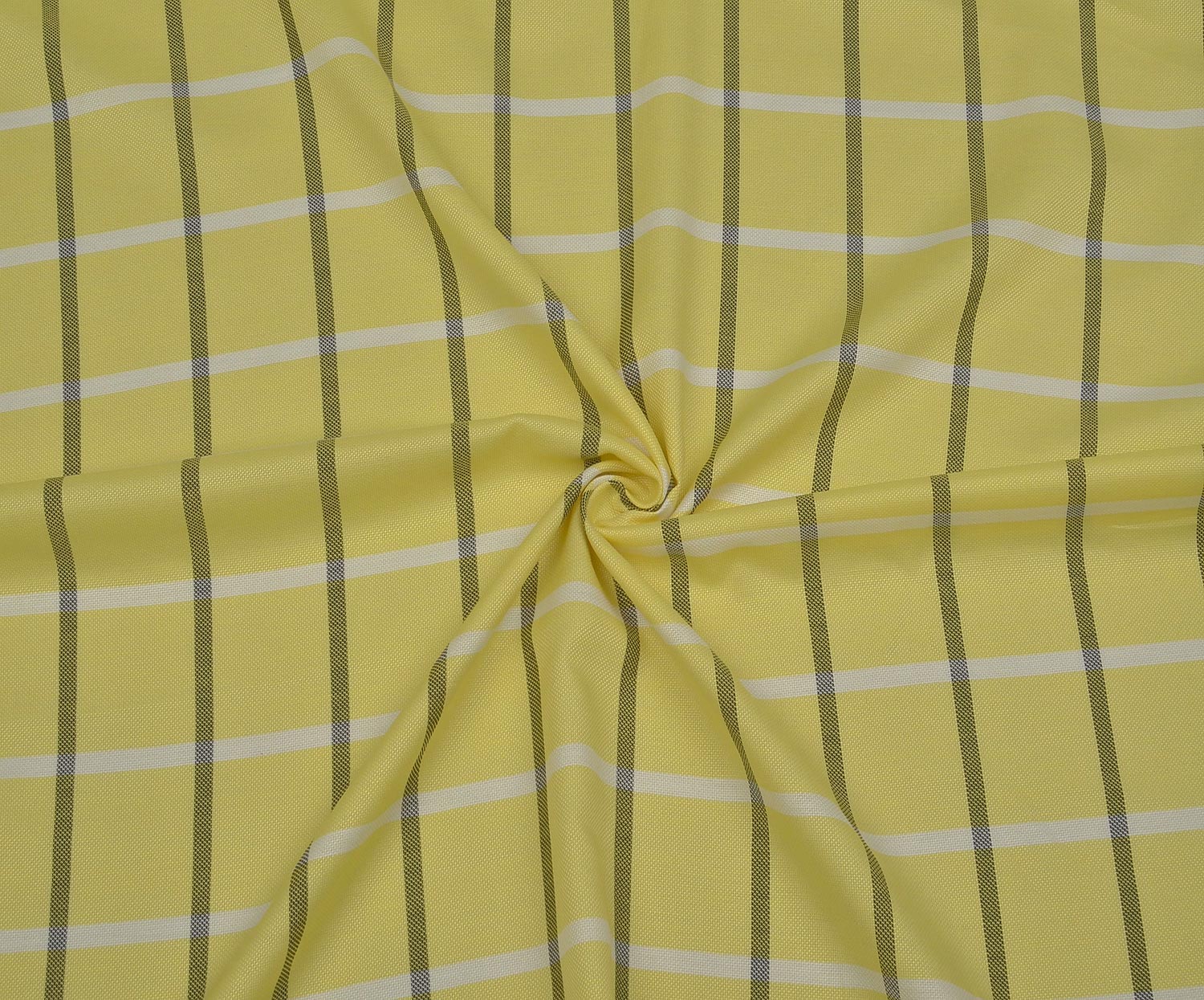 SHIRTING COTTON FABRIC - YELLOW