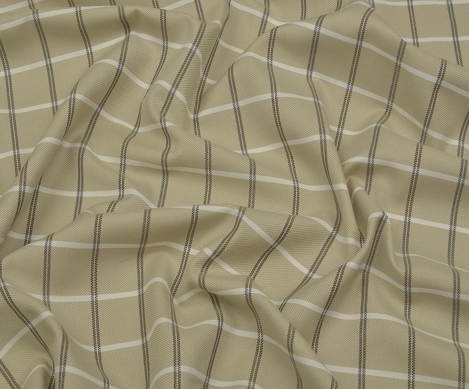 SHIRTING COTTON FABRIC - BEIGE