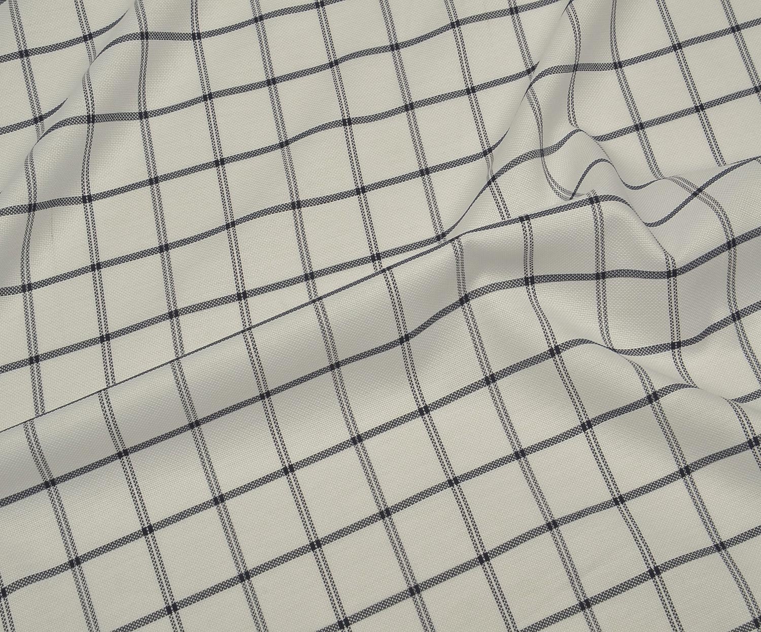 SHIRT COTTON FABRIC - ECRU