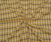 SHIRTING COTTON FABRIC - YELLOW