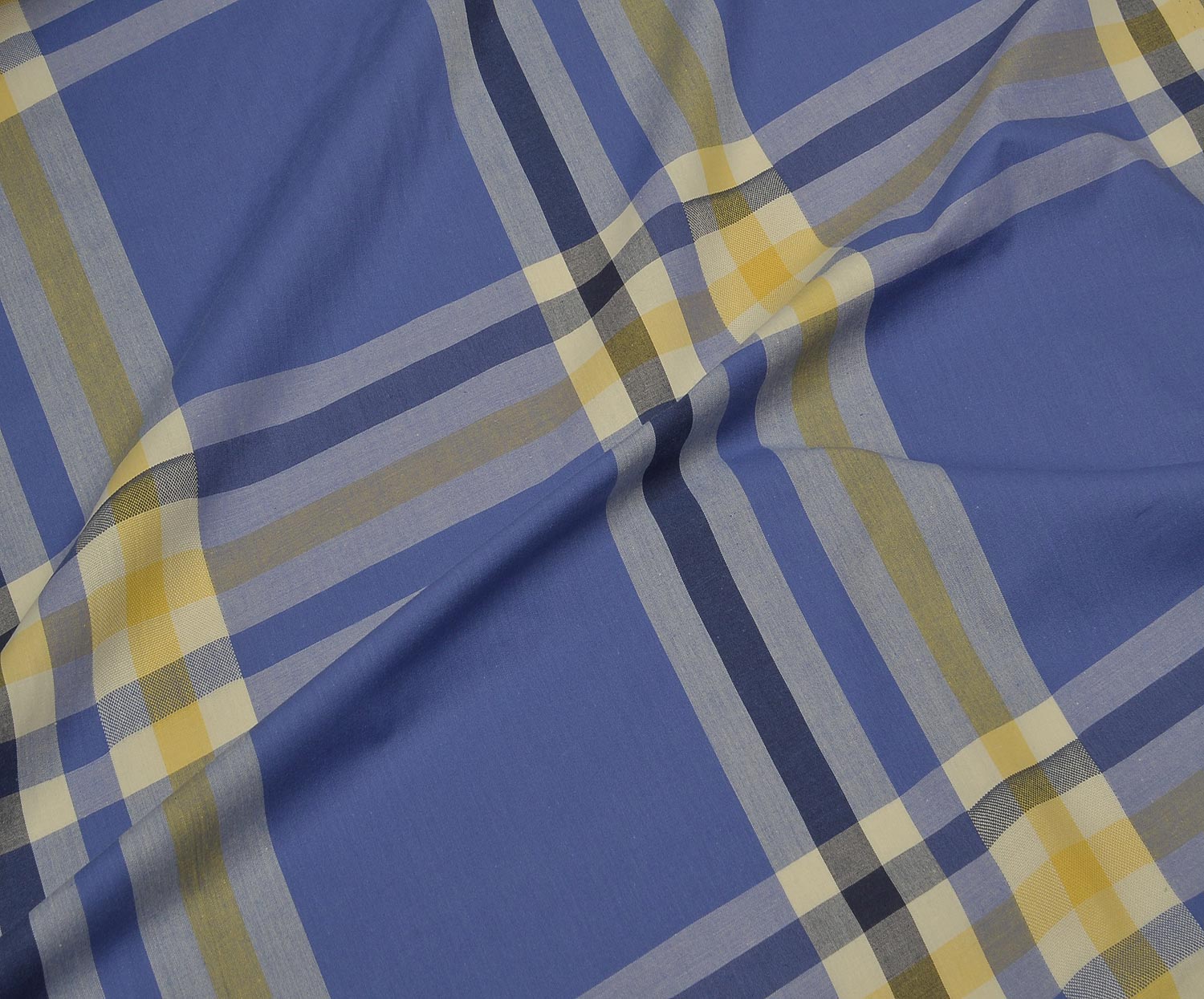 SHIRTING COTTON FABRIC - ROYAL BLUE