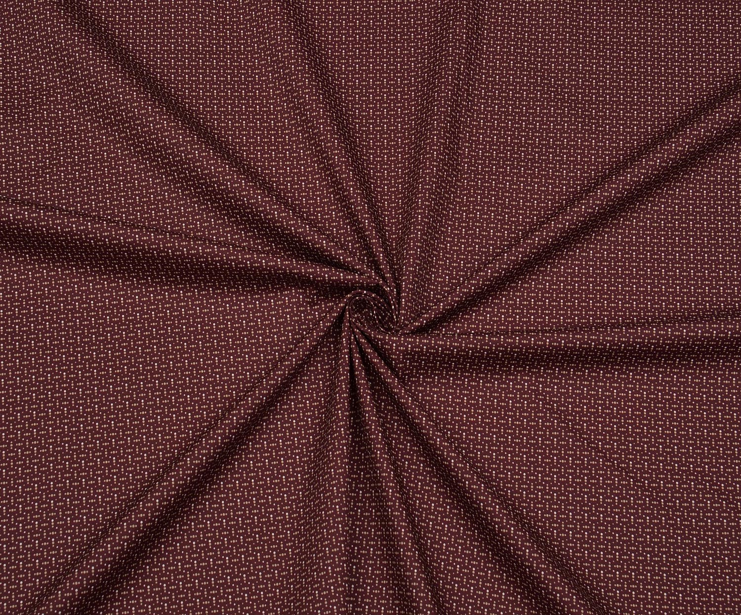 SHIRTING COTTON FABRIC - BURGUNDY