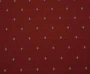 PRINTED COTTON FABRIC - BURGUNDY