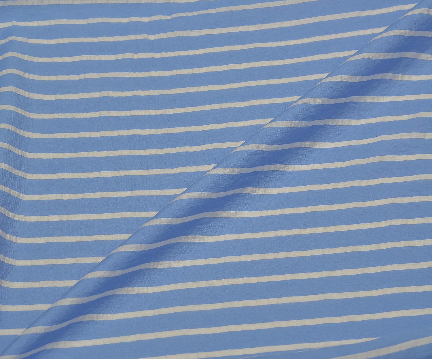 SHIRTING COTTON FABRIC - BLUE