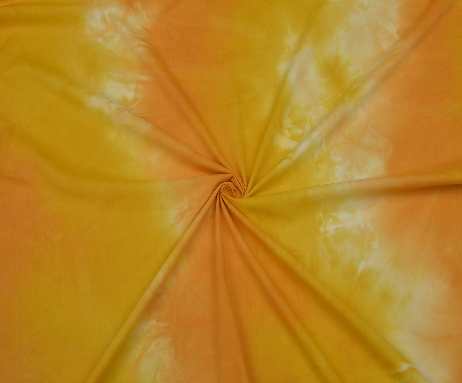 PRINTED COTTON FABRIC - YELLOW