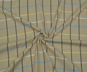 SHIRTING COTTON FABRIC - BEIGE