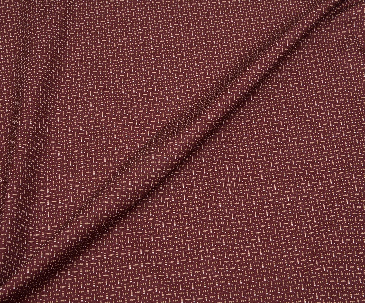 SHIRTING COTTON FABRIC - BURGUNDY