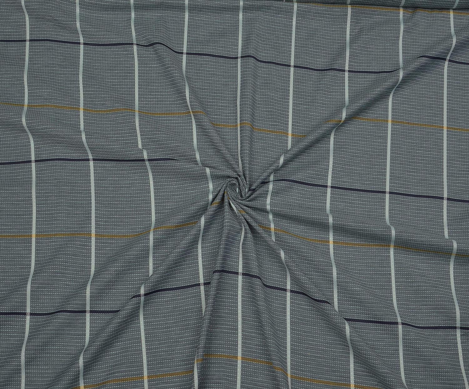 SHIRTING COTTON FABRIC - GREEN