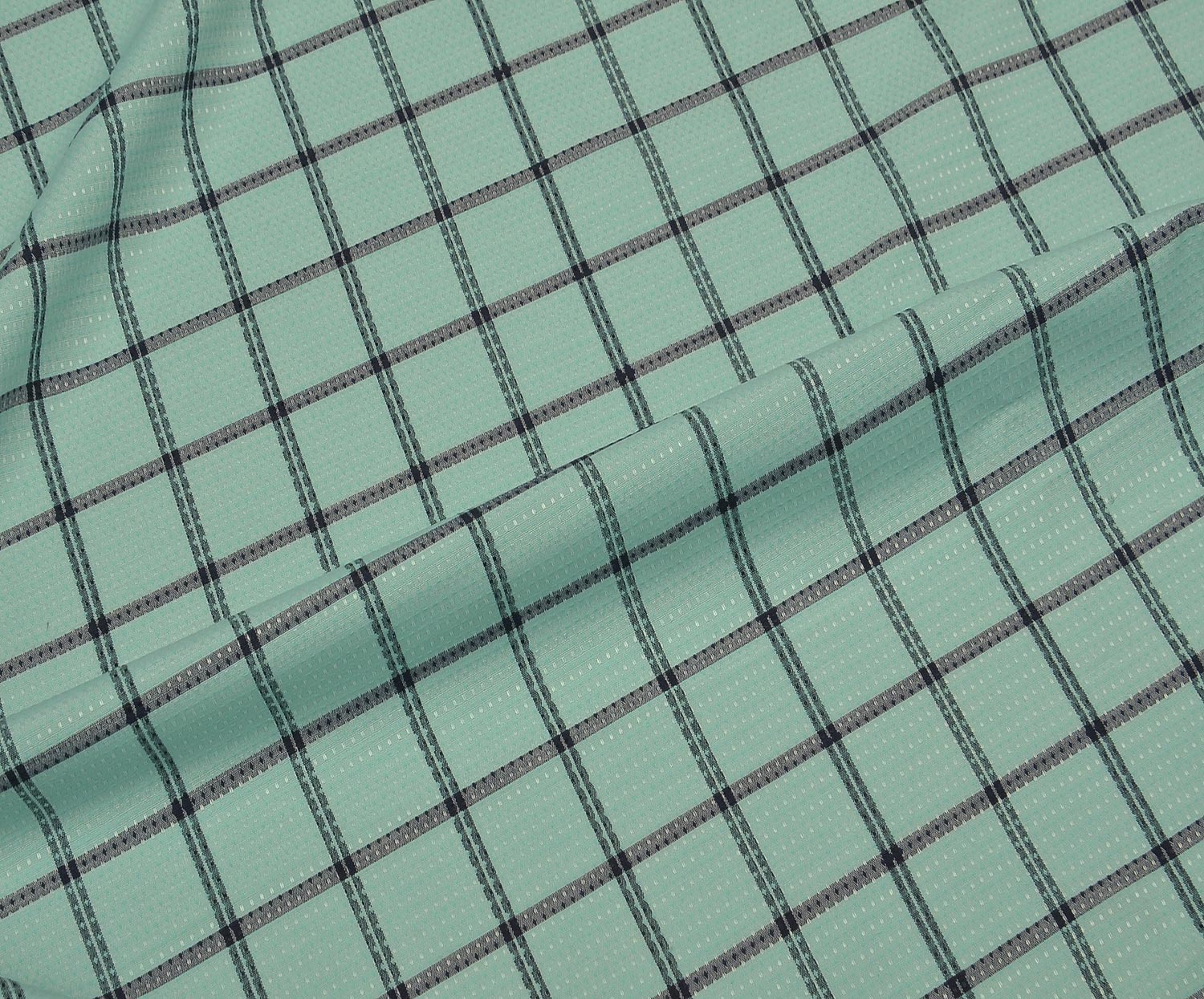 SHIRTING COTTON FABRIC - MINT