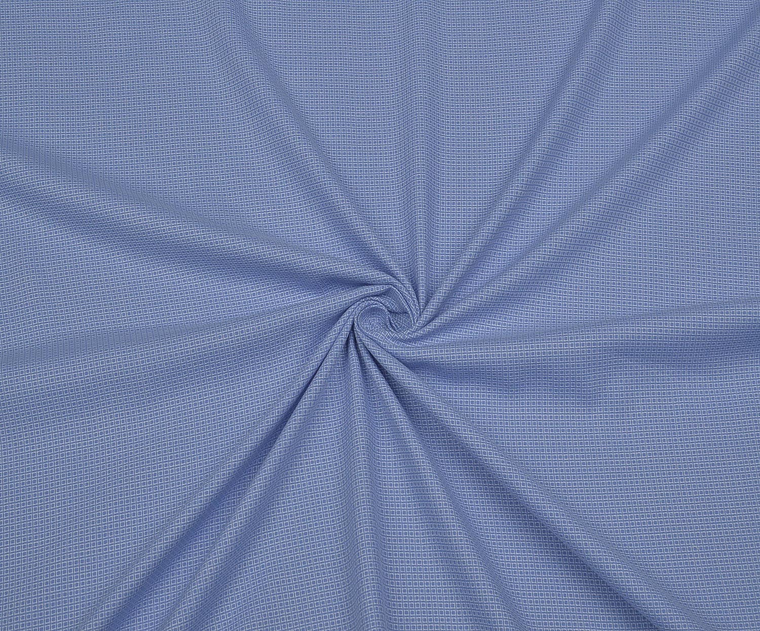 SHIRTING COTTON FABRIC - BLUE