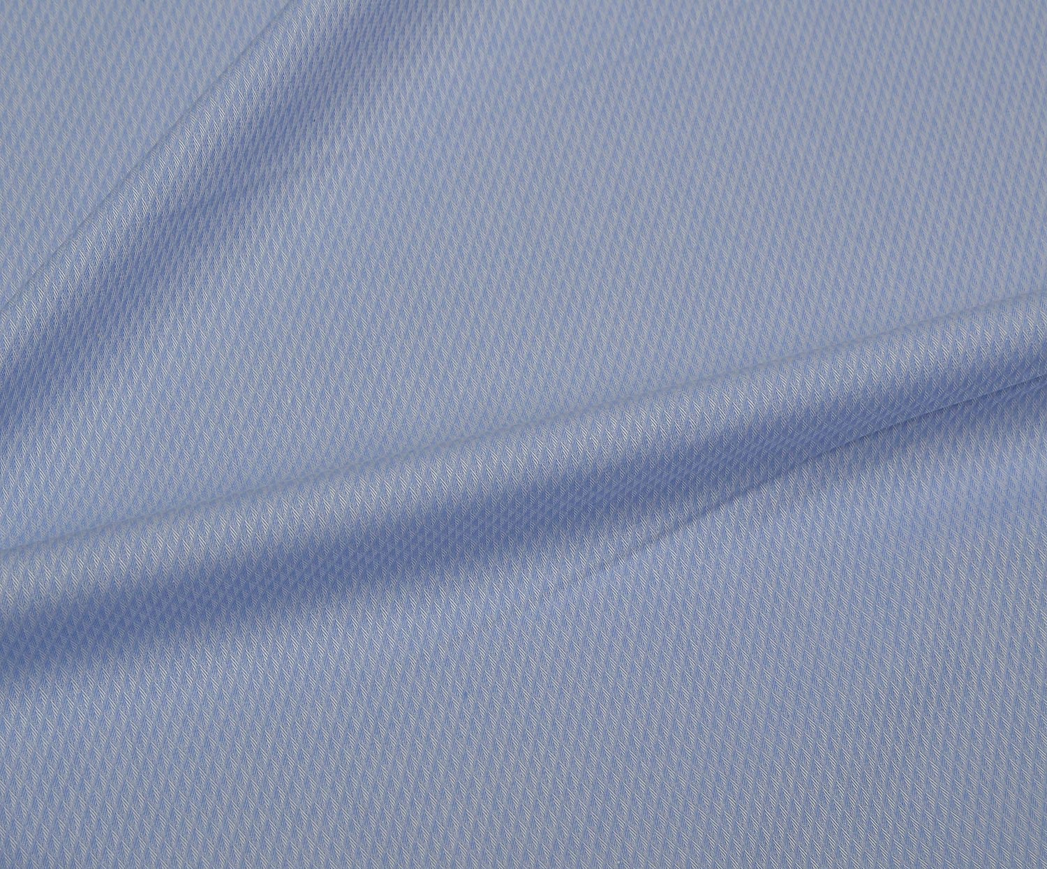 SHIRTING COTTON FABRIC - BLUE