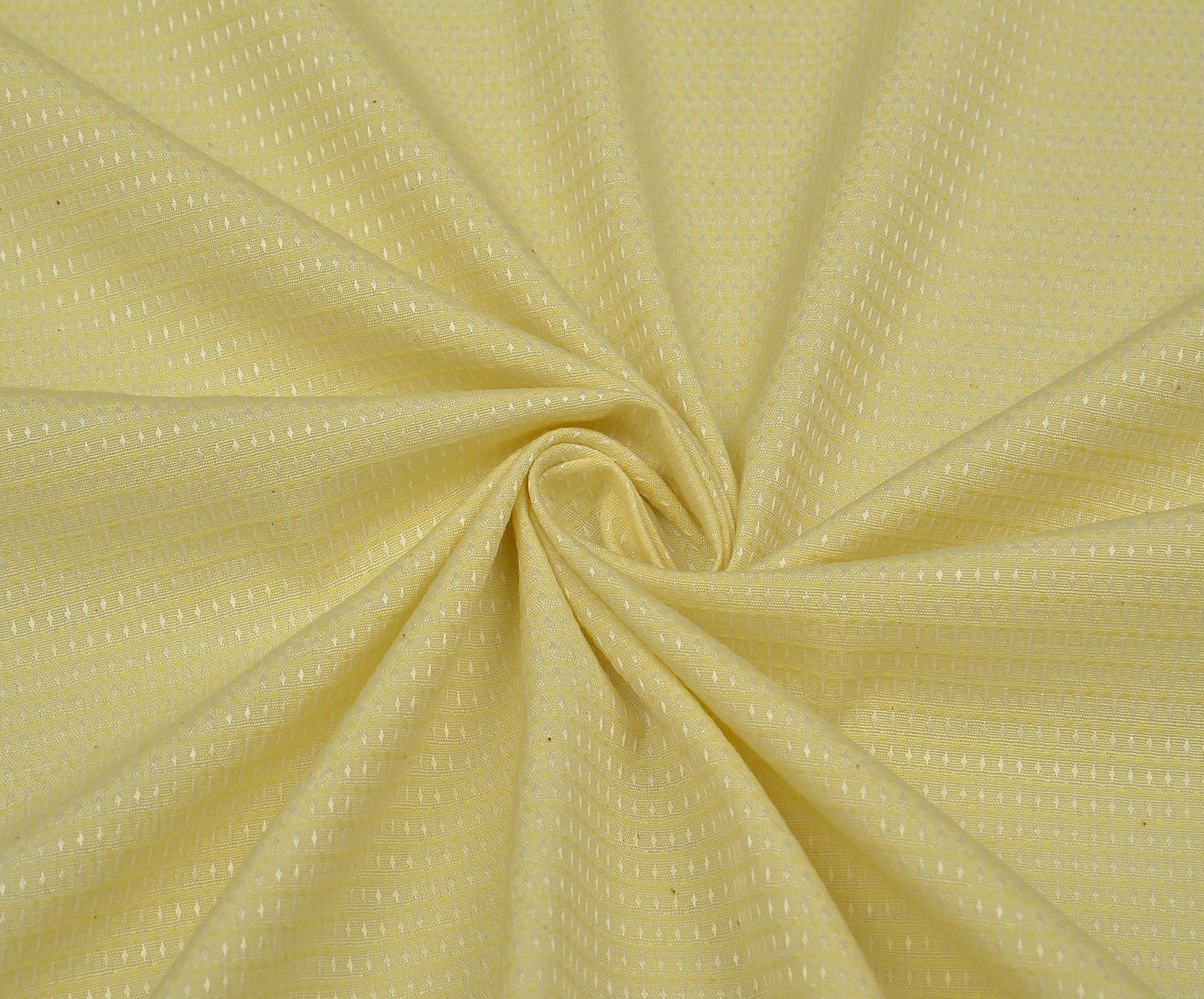 SHIRTING COTTON FABRIC - YELLOW