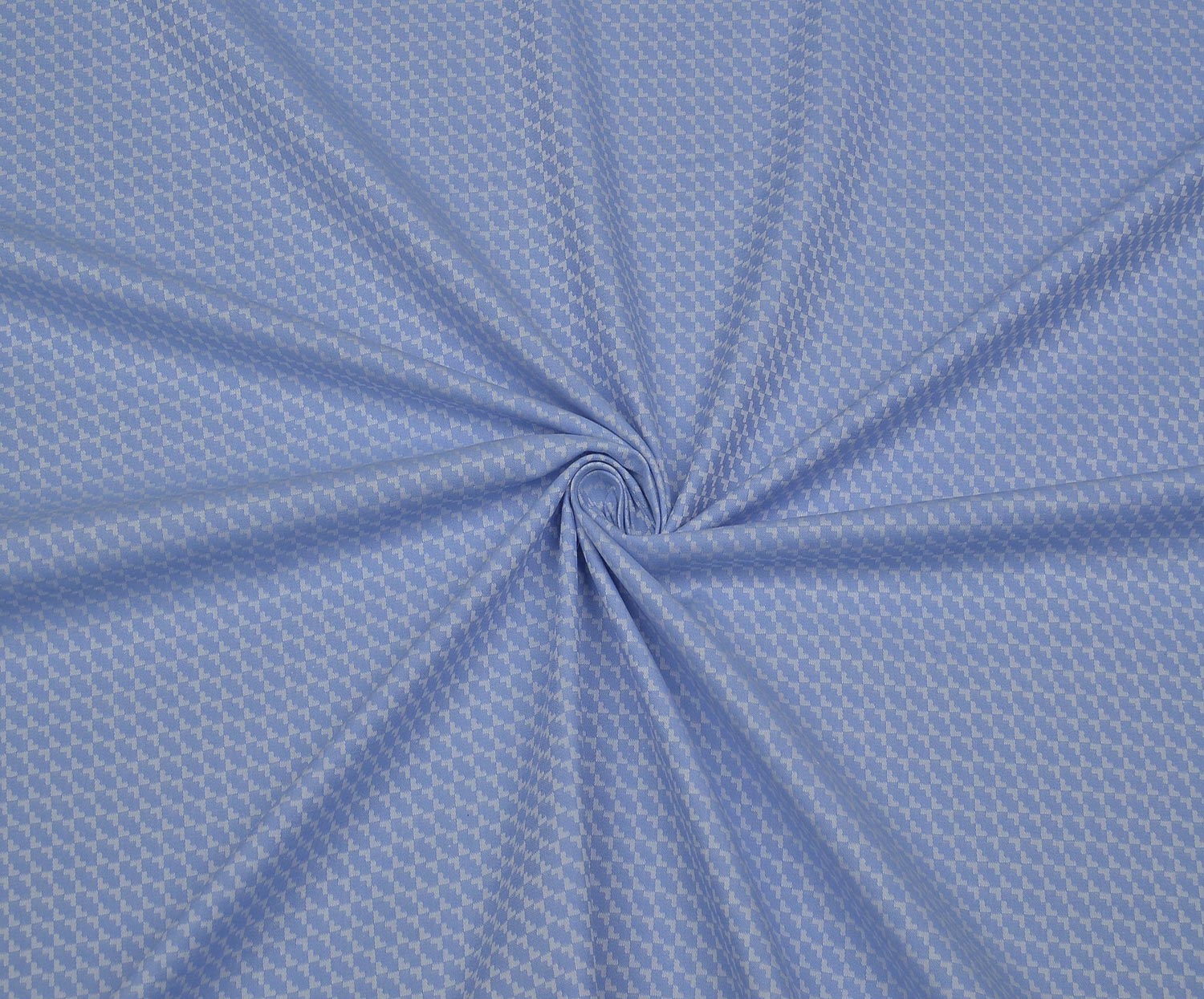 PRINTED COTTON FABRIC - BLUE