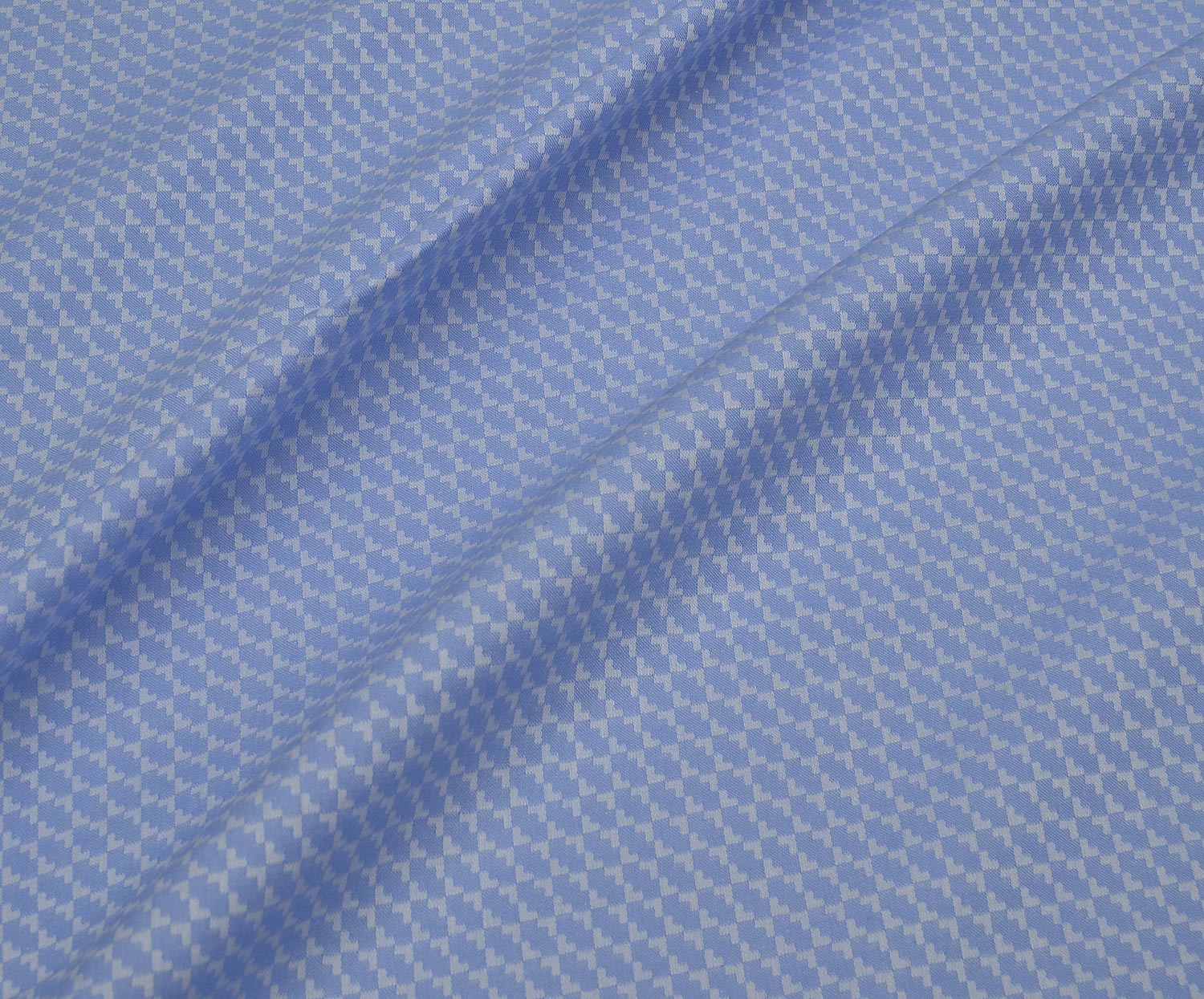 PRINTED COTTON FABRIC - BLUE