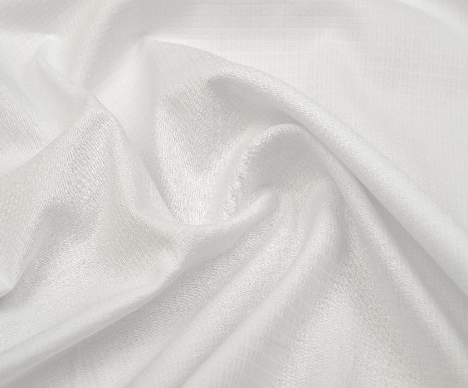 SHIRT COTTON FABRIC - ECRU