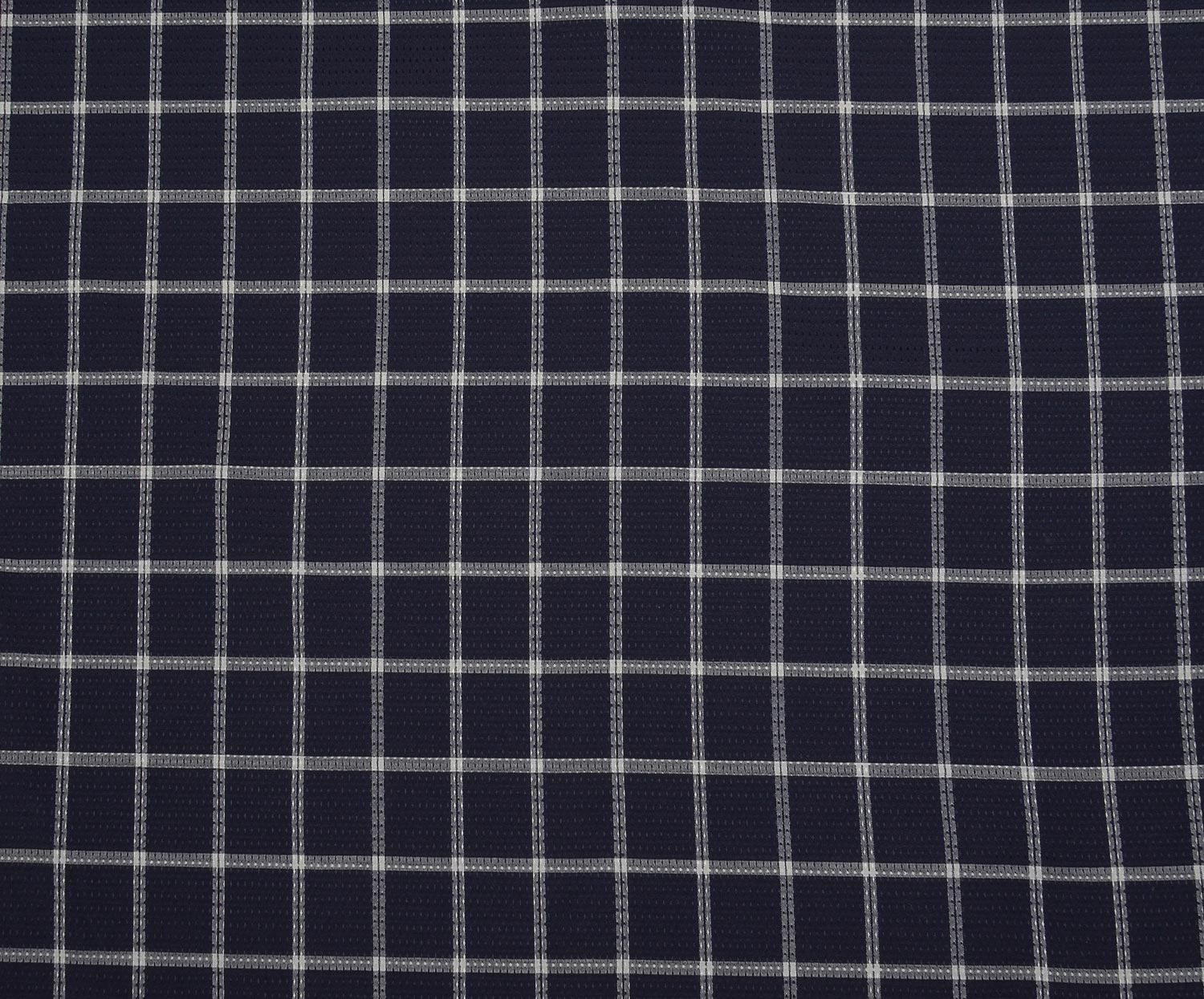 SHIRT COTTON FABRIC - NAVY BLUE