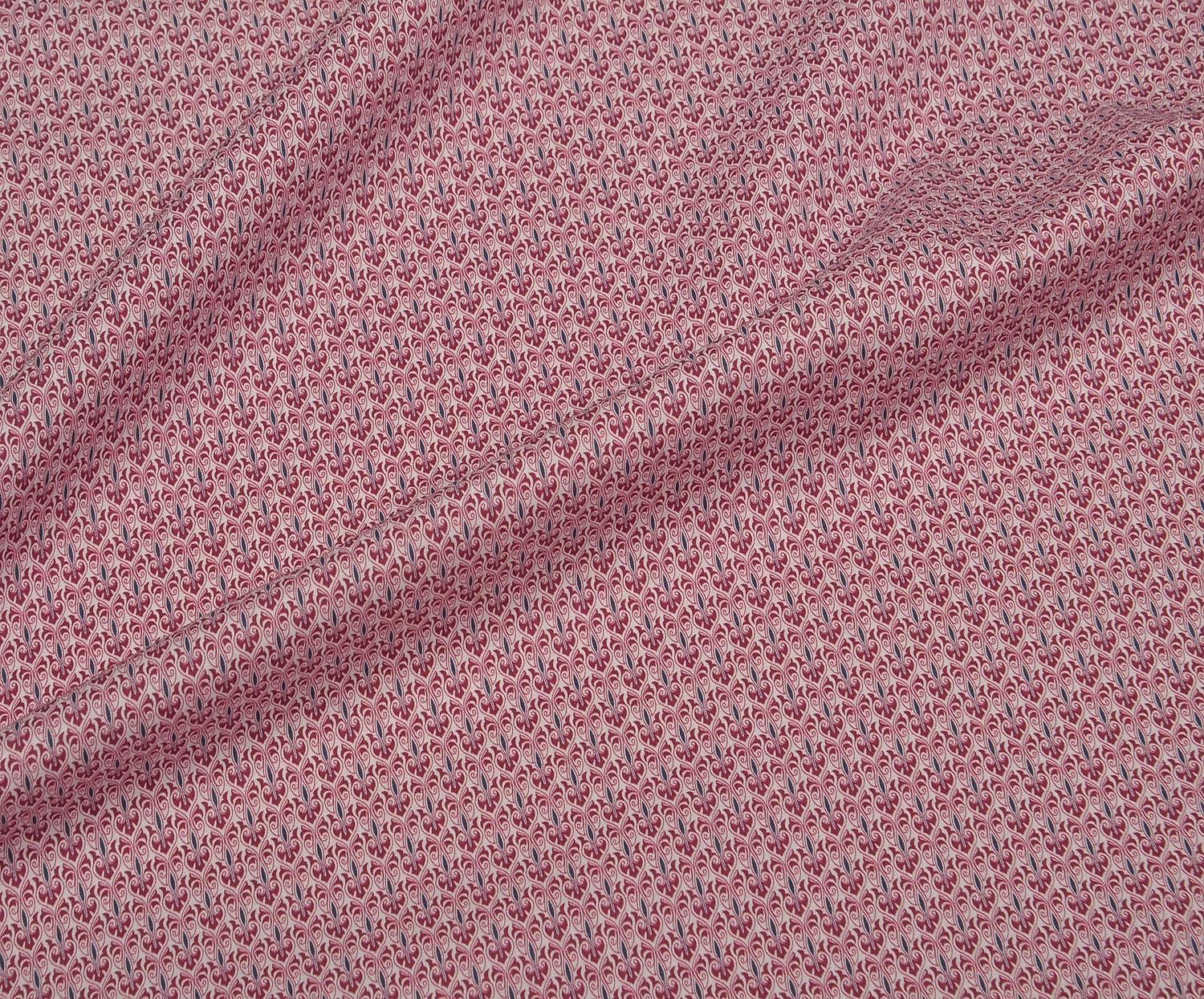 PRINTED COTTON FABRIC - PURPLE