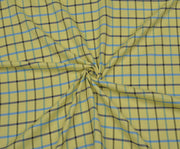 SHIRTING COTTON FABRIC - YELLOW