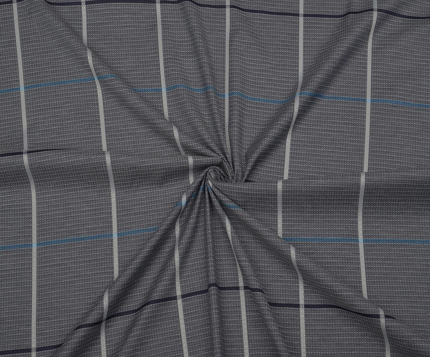 SHIRTING COTTON FABRIC - GREY