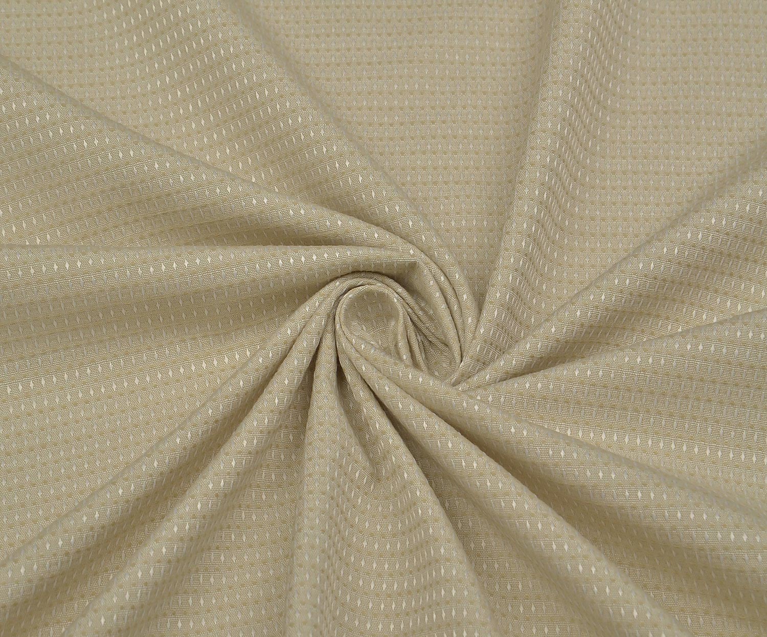 SHIRTING COTTON FABRIC - BEIGE