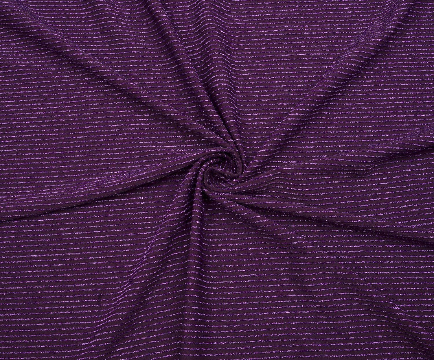 SHIMMERING OTTOMAN KNITTED FABRIC - PURPLE