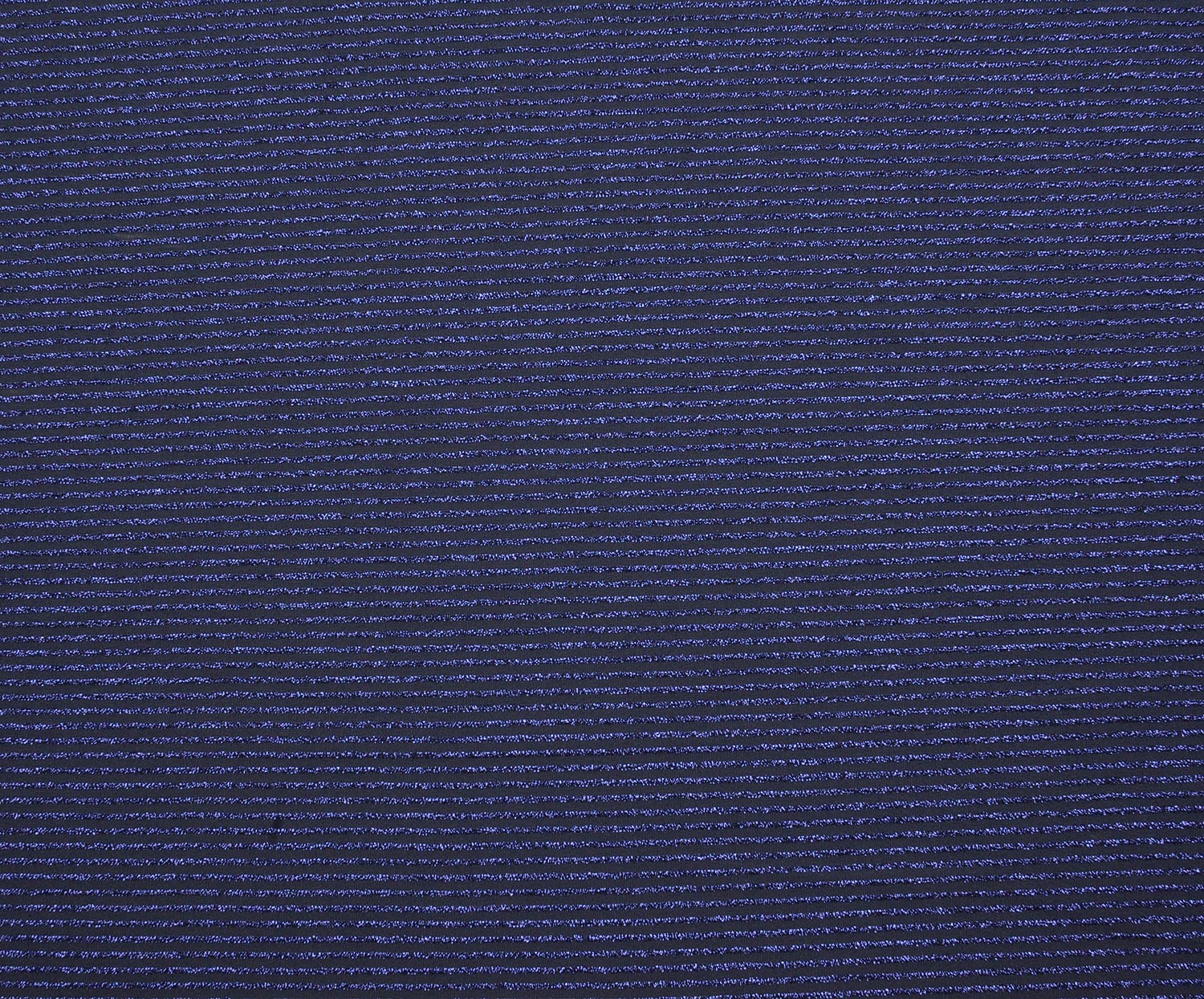 SHIMMER OTTOMAN KNIT FABRIC - NAVY