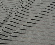 TRANSPARENT GLITTER KNITTED FABRIC - SILVER