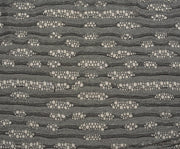 SHIMMER KNITTED MESH FABRIC - GREY