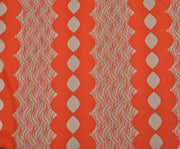 TULLE BROCHURE FABRIC - POMEGRANATE FLOWER